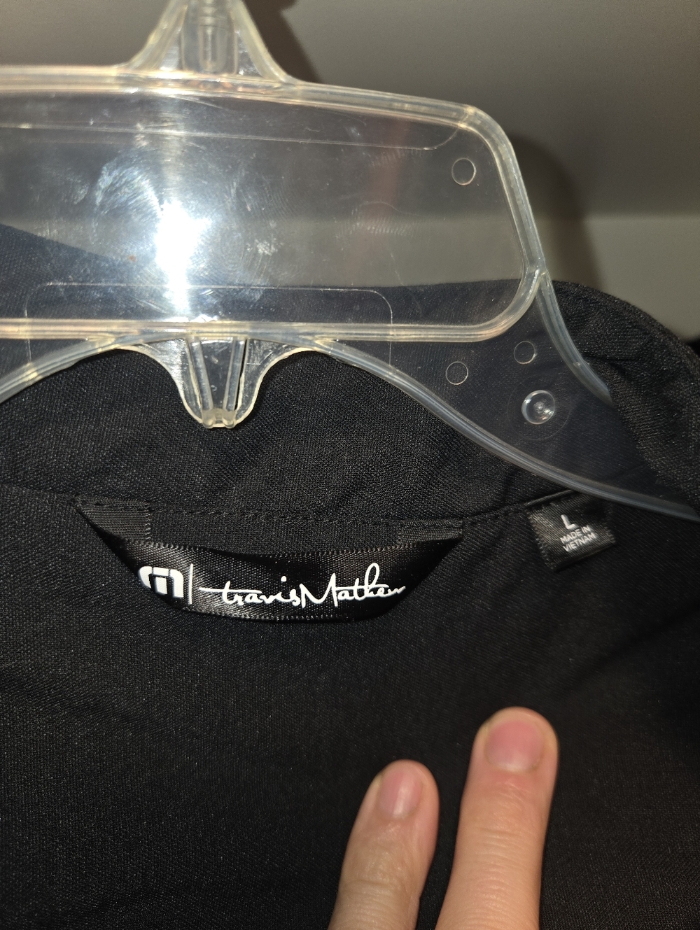 Travis Mathew Black and Gray Golf Vest - Picture 3 of 4